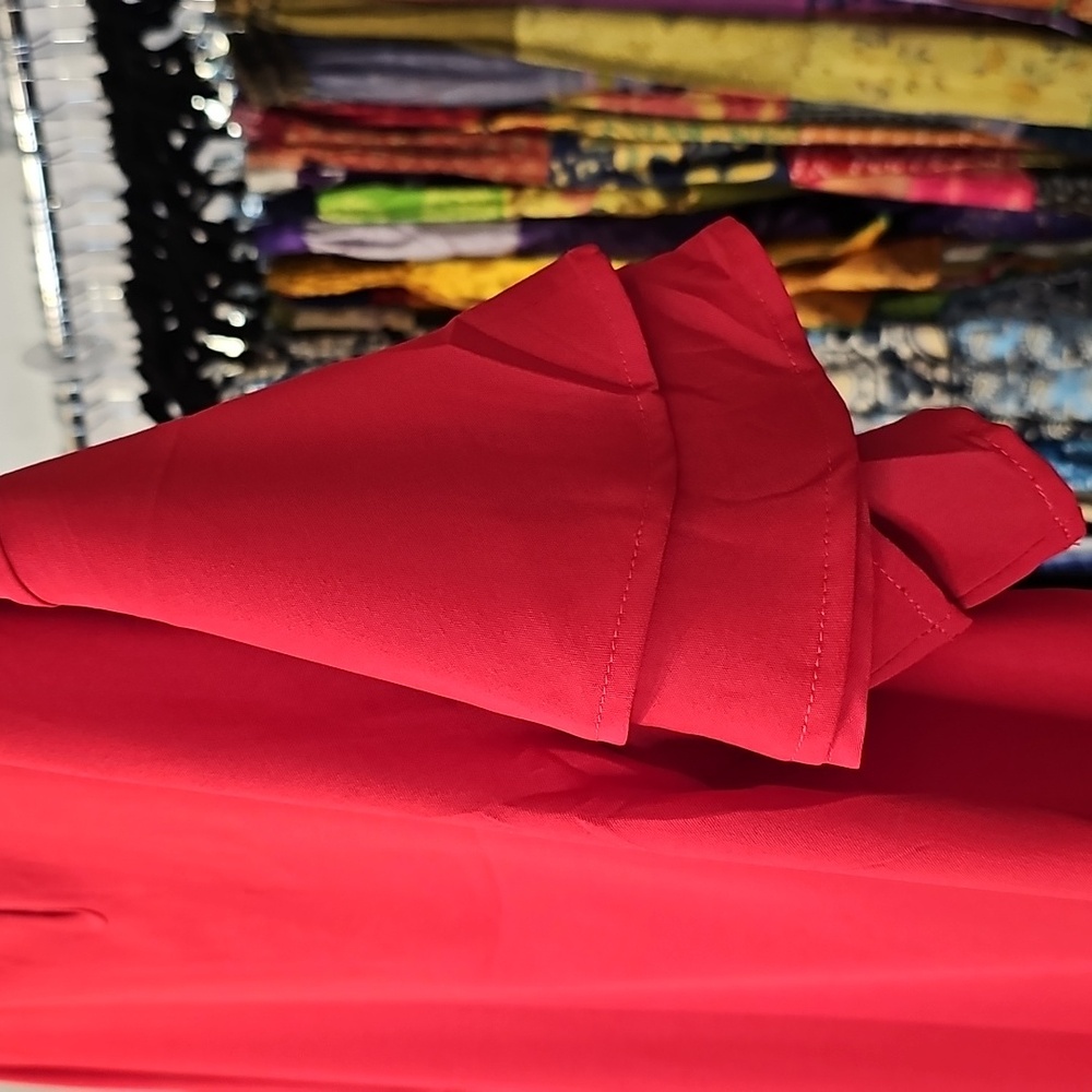 Sympli Bright Red Blouse - Picture 11 of 12